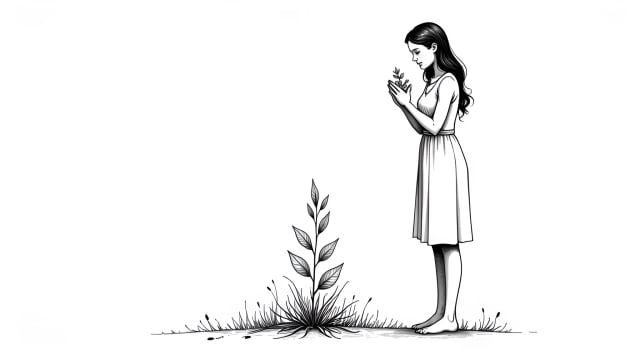 The Caregiver brand archetype illustration