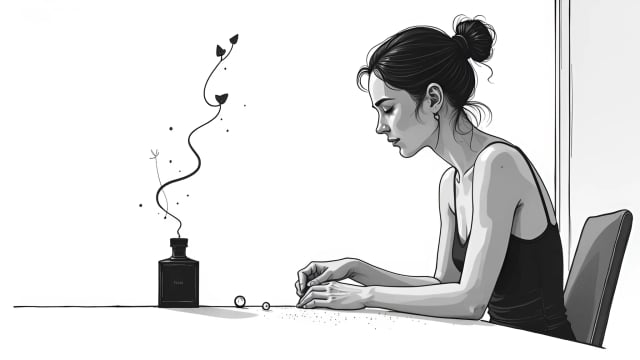 The Lover brand archetype illustration