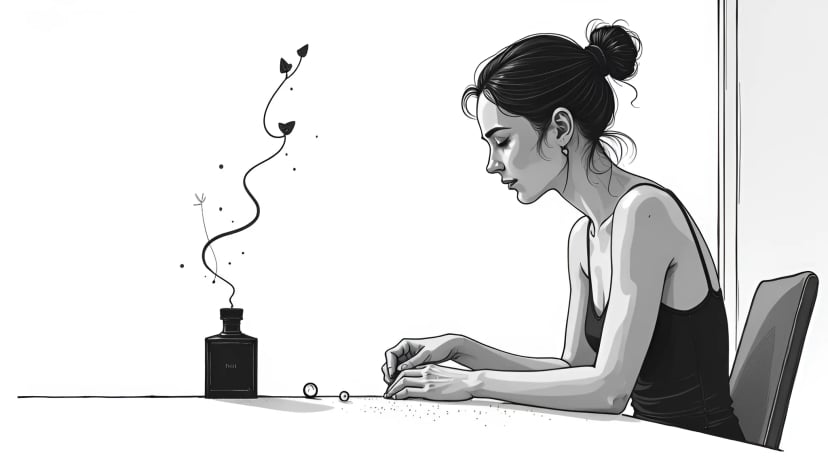 The Lover brand archetype illustration